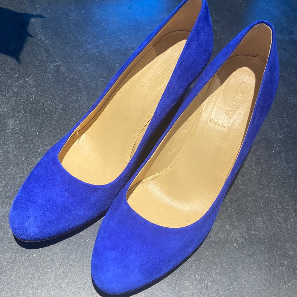 JCREW HEELS WORN ONCE